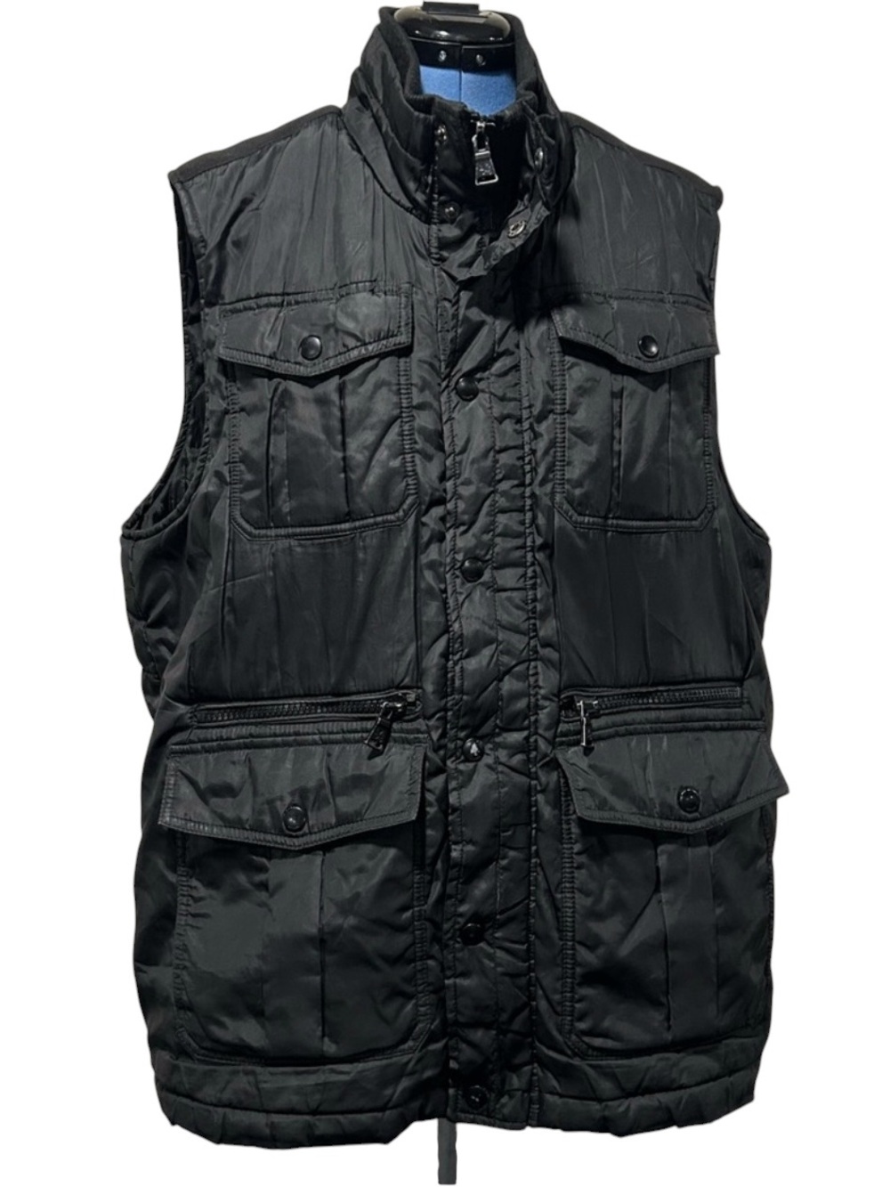 Express Men's Black Utility Vest